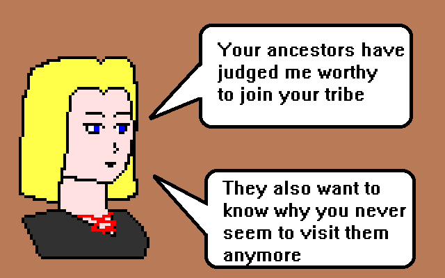 Morrowind style ancestor worship, like many religions, is driven primarily by guilt